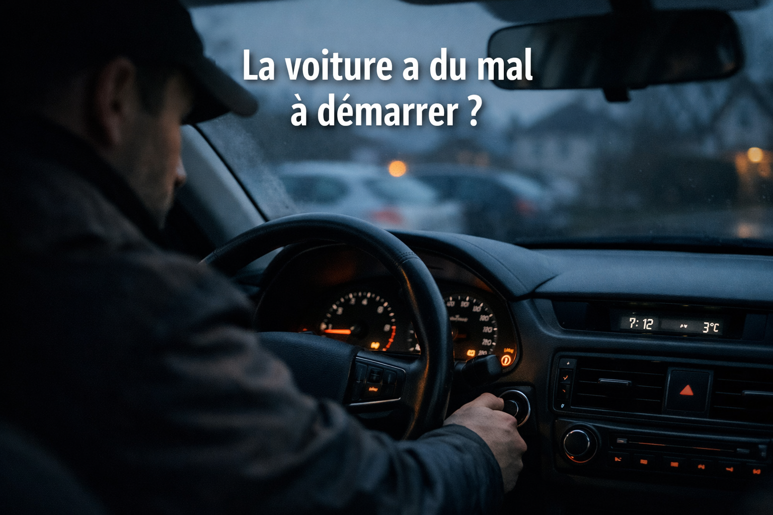 La voiture a du mal à démarrer ?