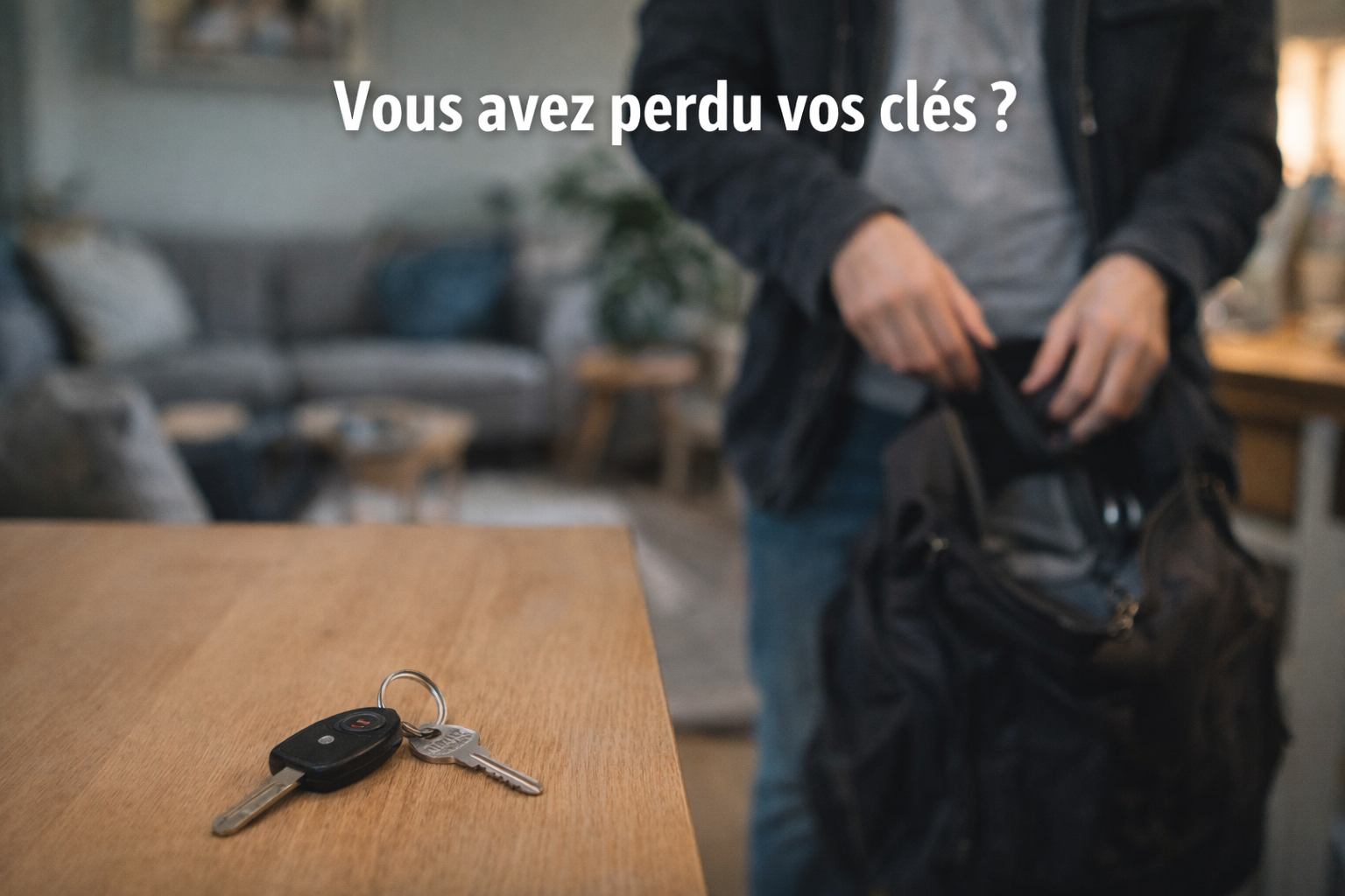 Vous avez perdu vos clés ?